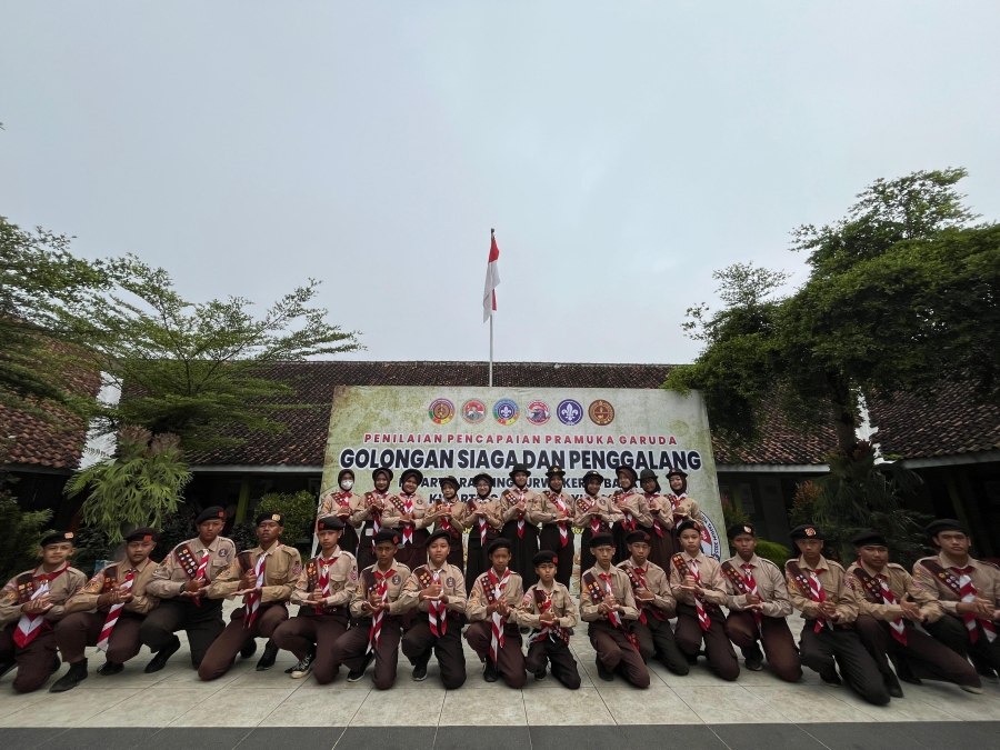 Ujian Pramuka Garuda SMP Boarding School Putra Harapan Purwokerto