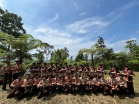 PENGUKUHAN DEWAN PENGGALANG SMP BOARDING SCHOOL PUTRA HARAPAN