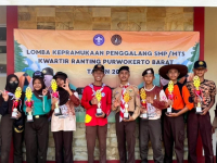 SMP Boarding School Putra Harapan Borong Juara pada Lomba pramuka 202
