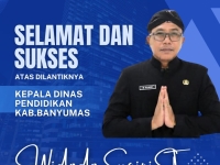 SMP Boarding School Putra Harapan Ucapkan Selamat atas Dilantiknya Kepala Dinas Pendidikan Kab. Banyumas