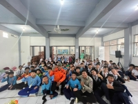 SMP Boarding School Putra Harapan Hadirkan BPBD Kabupaten Banyumas dalam MPLS, Bekali Siswa dengan Edukasi Siaga Bencana